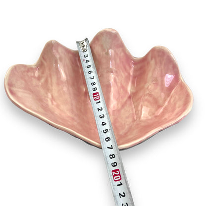 Pink & Black Clamshell Bowl