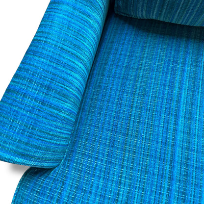 Blue Striped Armchair