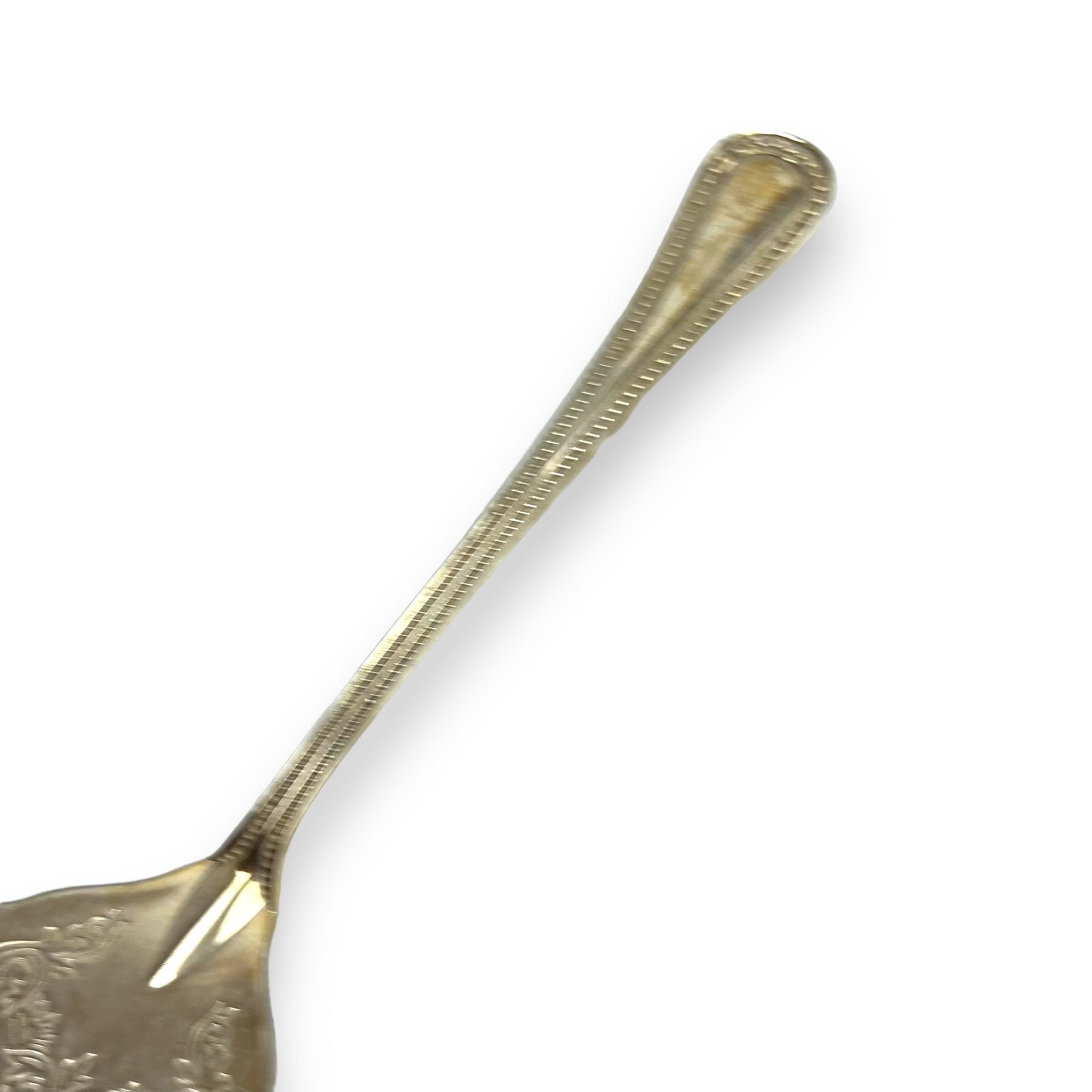 Silver Ornate Cake Server
