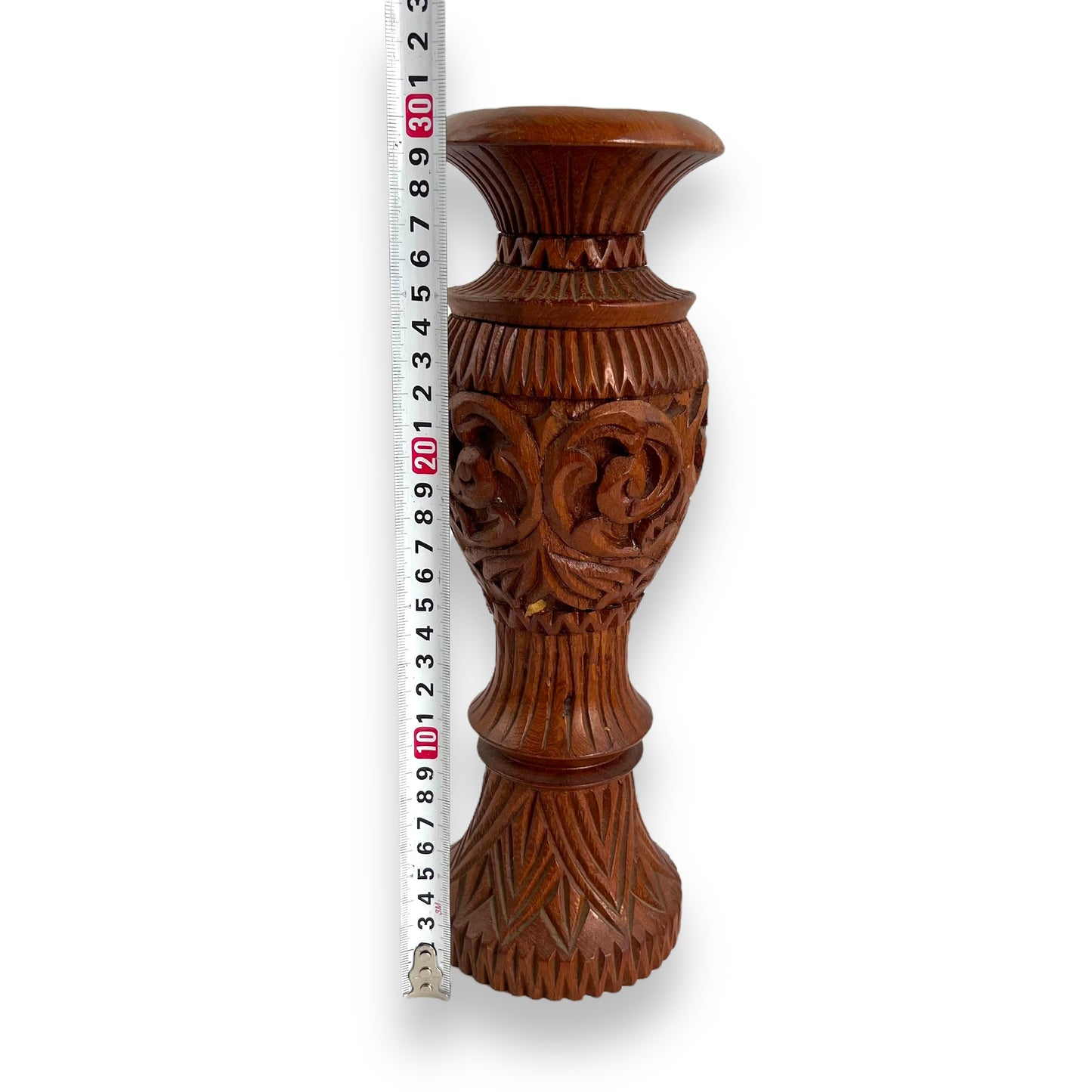 Wooden Carved Vase