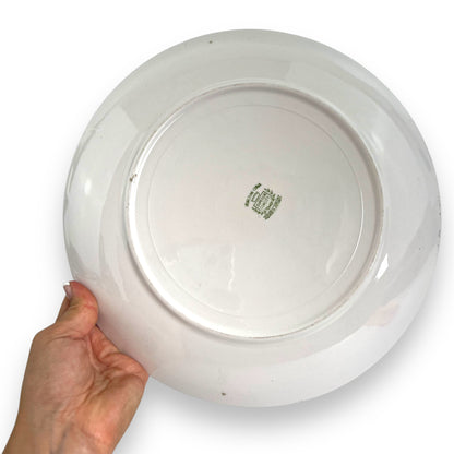 Hand-Painted Vegetables Serving Plate