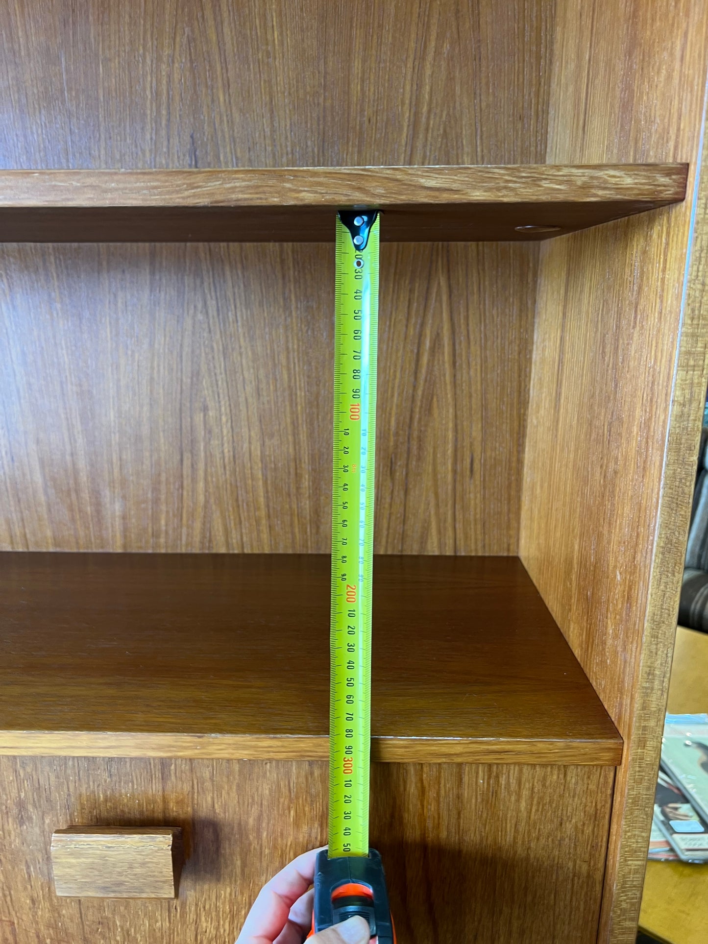 Display Cabinet with pull down Bar section