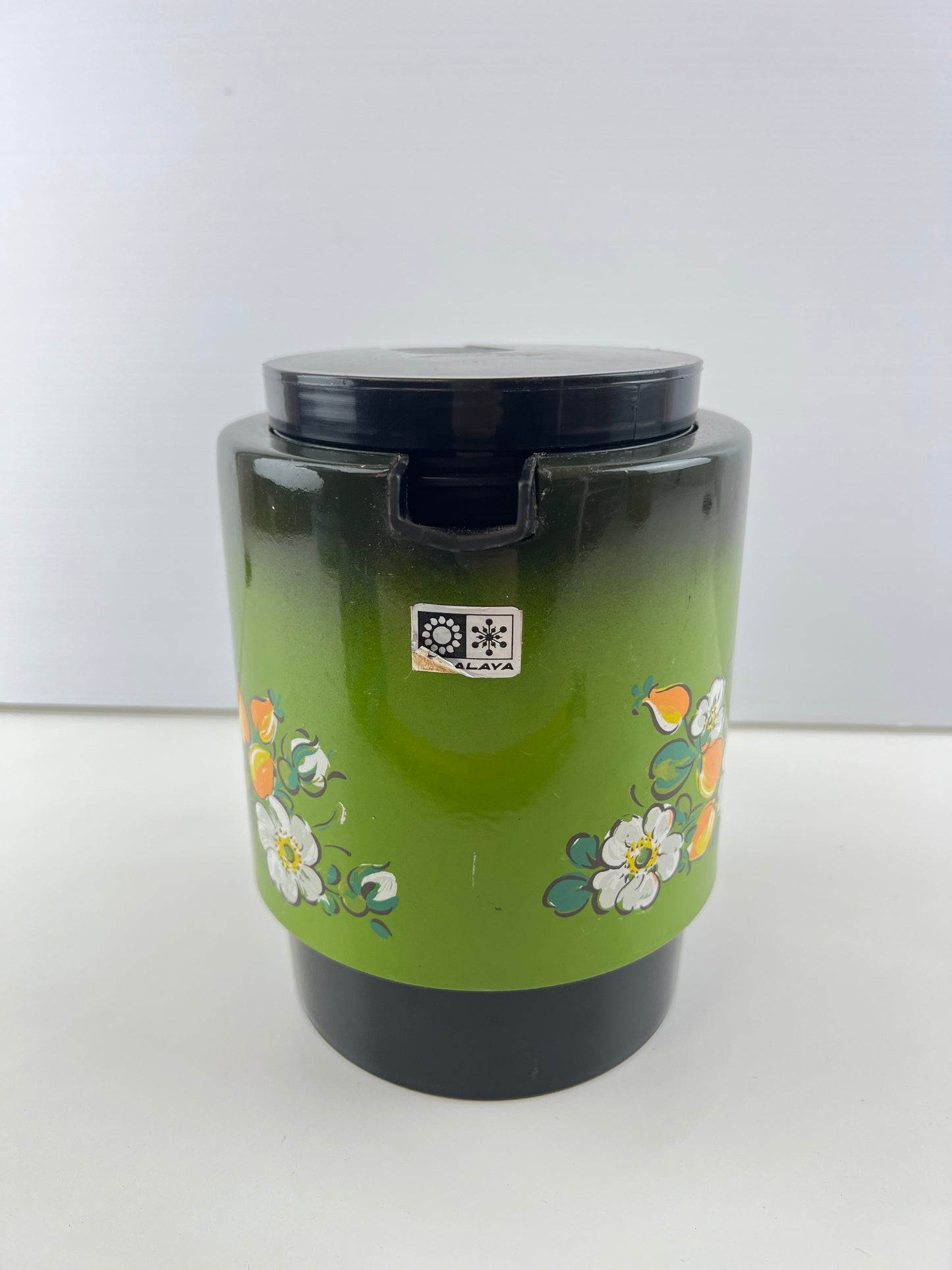 Insulated Thermos 
Green flower jug