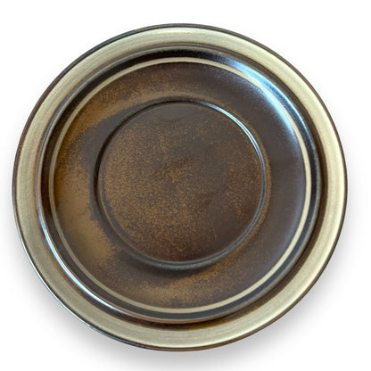 Brown Stoneware Plate