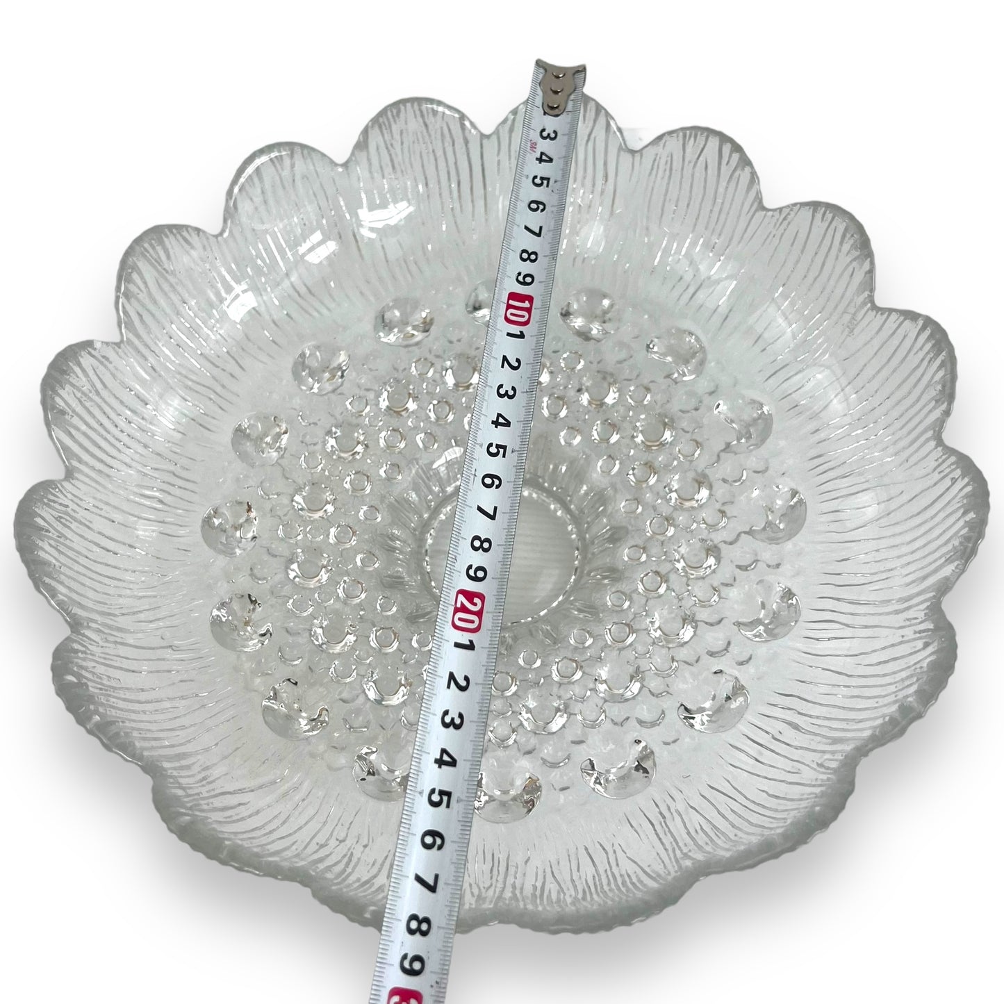Vintage Muurla Glass Bowl – Scandinavian Fruit Bowl, Made in Finland
