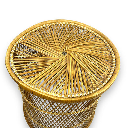 Cane Basket / Table Round