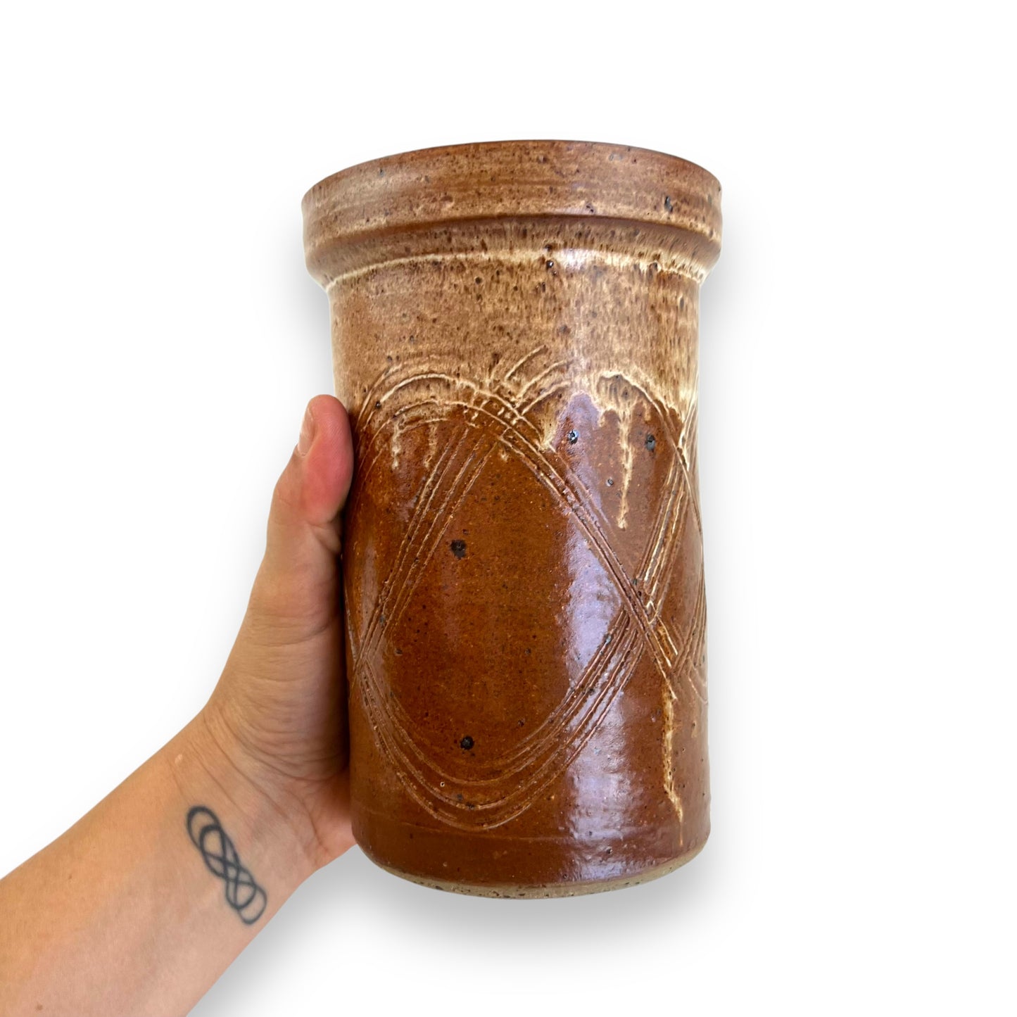 Pottery Vase / Utensil Jar