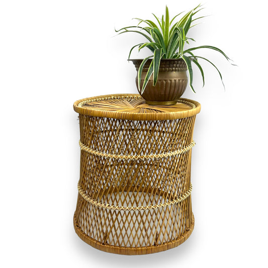 Cane Basket / Table Round