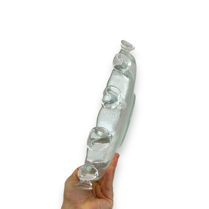 HUMPPILA Finland ‘Splash’ Glass Centrepiece – c.1970s
