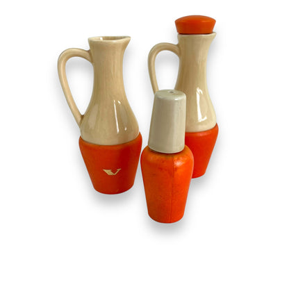 Oil, Vinegar & Salt Orange set - Hakusan Japan