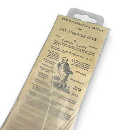 Charles Dickens Feather Quill Pen - The Pickwick Club Design
