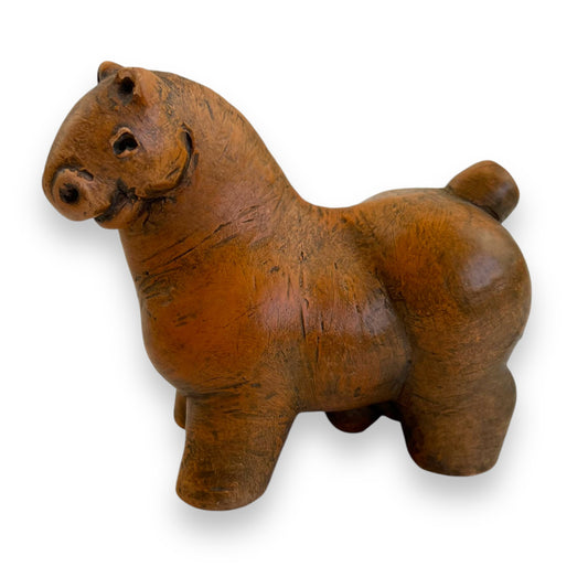 Lujo Vodopivec Handmade Ceramic Horse Sculpture