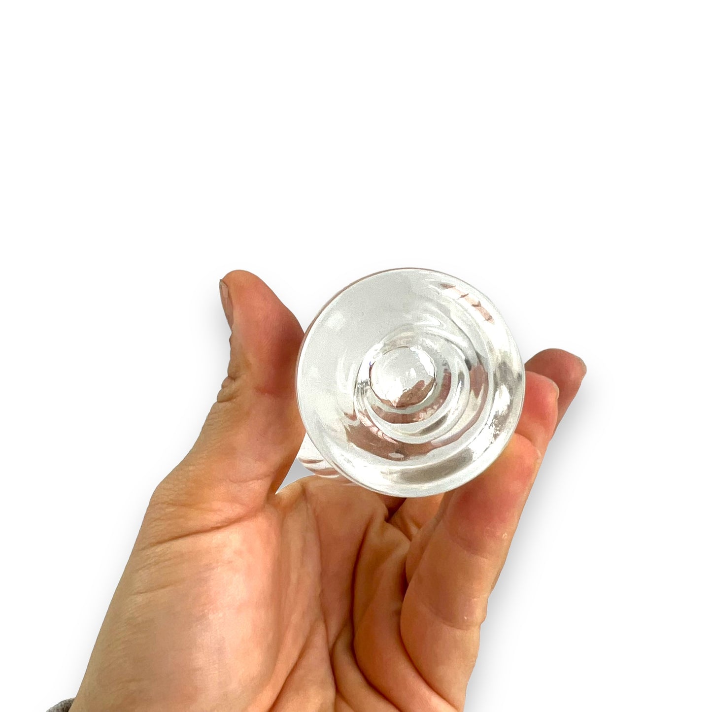 Crown Corning “Regis” Swirl 11.5cm tall Glass Set of 6