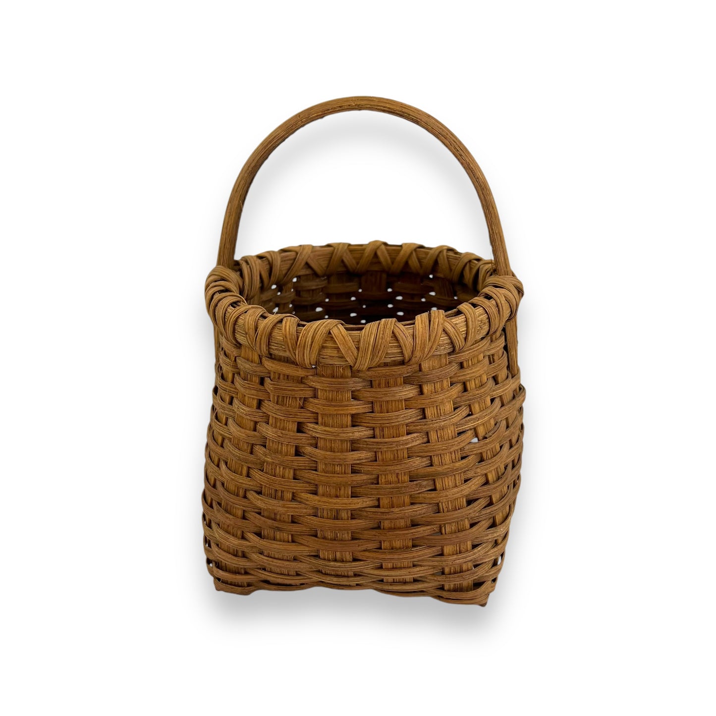 Wicker Basket with Handle