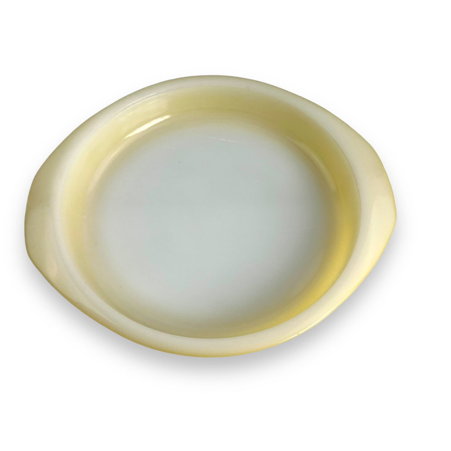 Yellow Agee Pyrex Pie Baking Dish