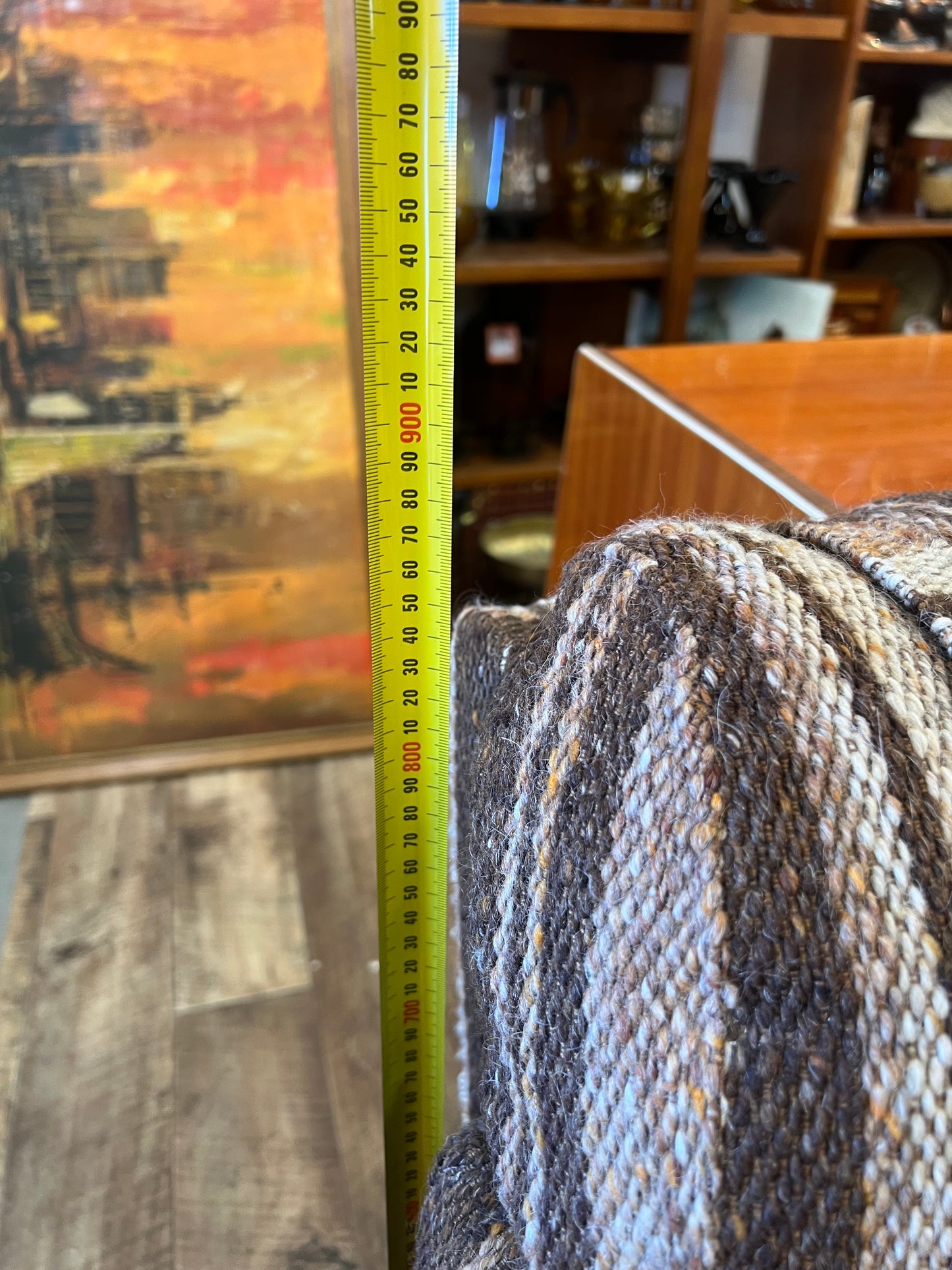 Tessa T21 Two Seater Lounge / Sofa – Brown Stripe Upholstery