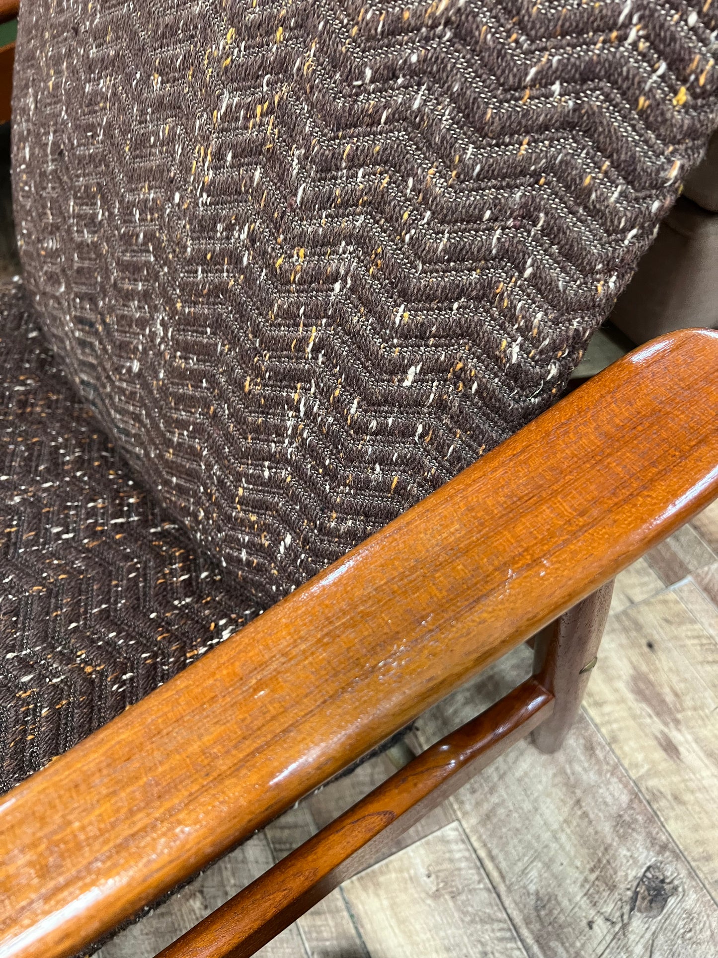 Soren Ladefoged for SL Møbler Danish Teak Reclining Lounge Chair
