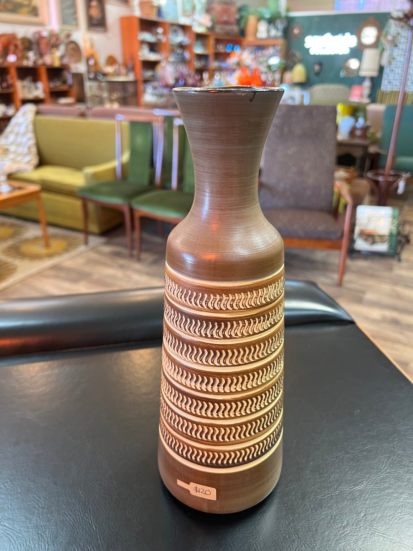 West German vase with handle 340-30