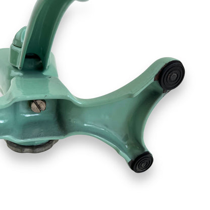 Harper Cast Iron Green Enamel Food Grinder Mincer, Meat mince grinder cast iron chopper