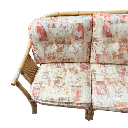 Cane Three Seater Lounge