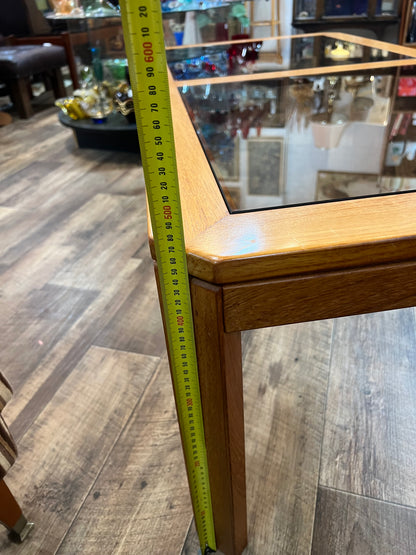 Parker Coffee Table | Solid Timber & Glass Top