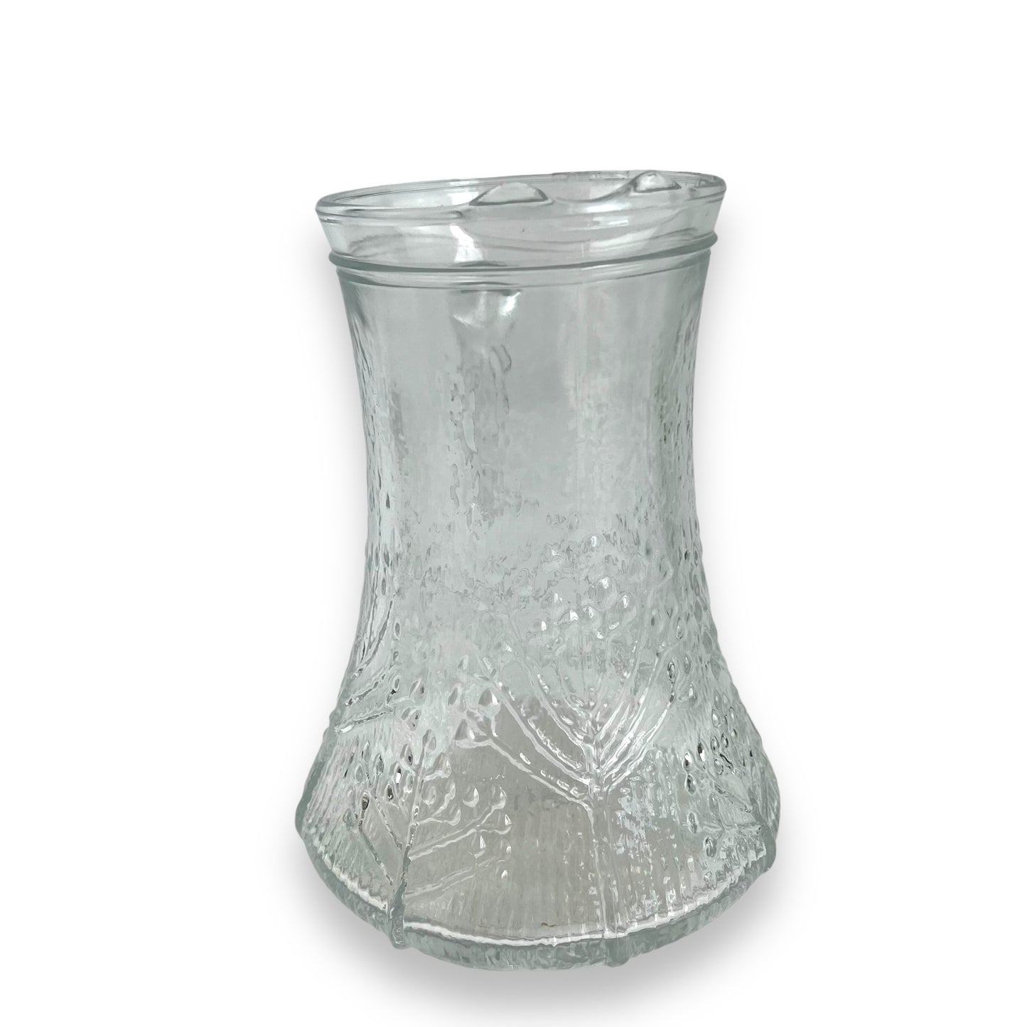 Lasisepat Mantsala Finland Cow Parsley Glass Pitcher/Jug Pertii Kallioinen