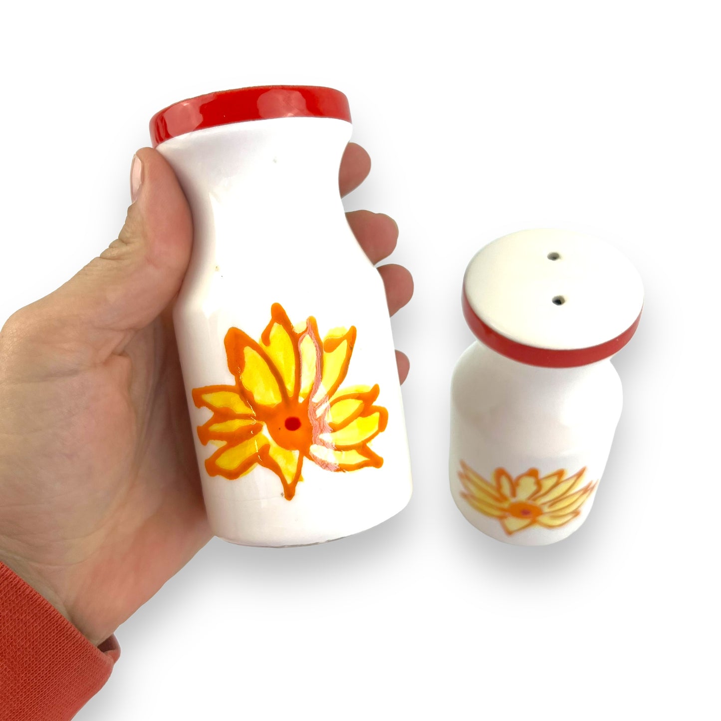Yellow flower Salt & Pepper Shaker Set