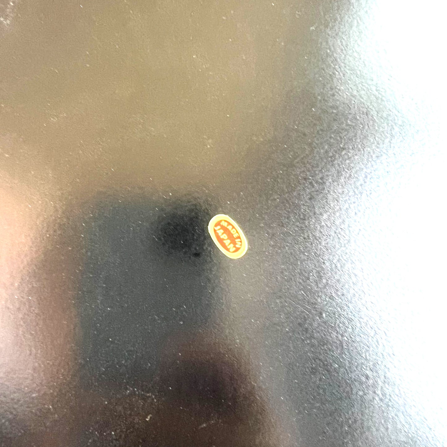 Plastic Red Flower Round Tray