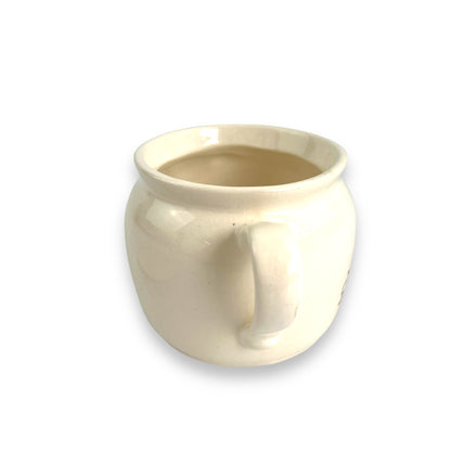 Strawberry storage jar with lid and two handles