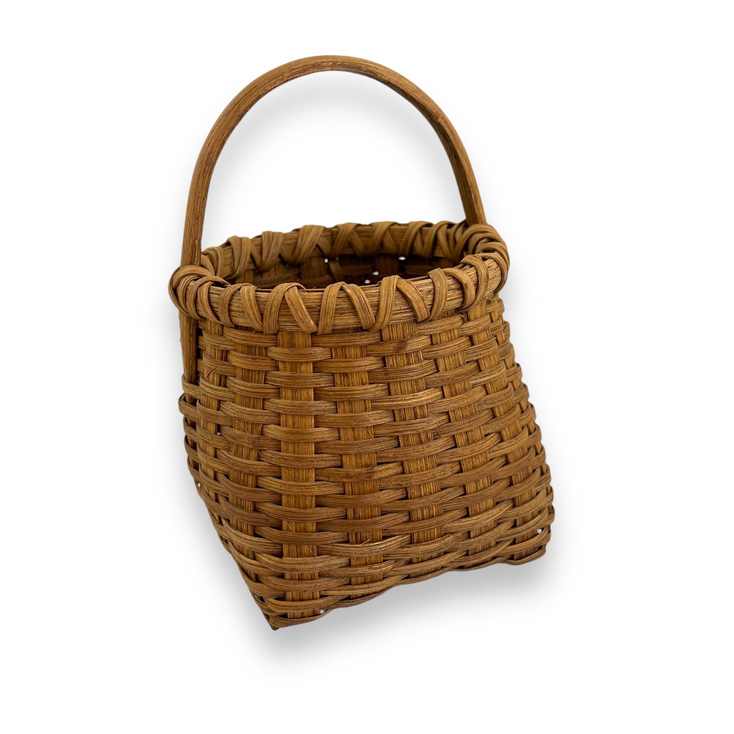 Wicker Basket with Handle