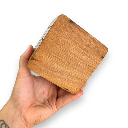 Wooden Kitchen Canister Set - Flour, Sugar, Coffee & Tea