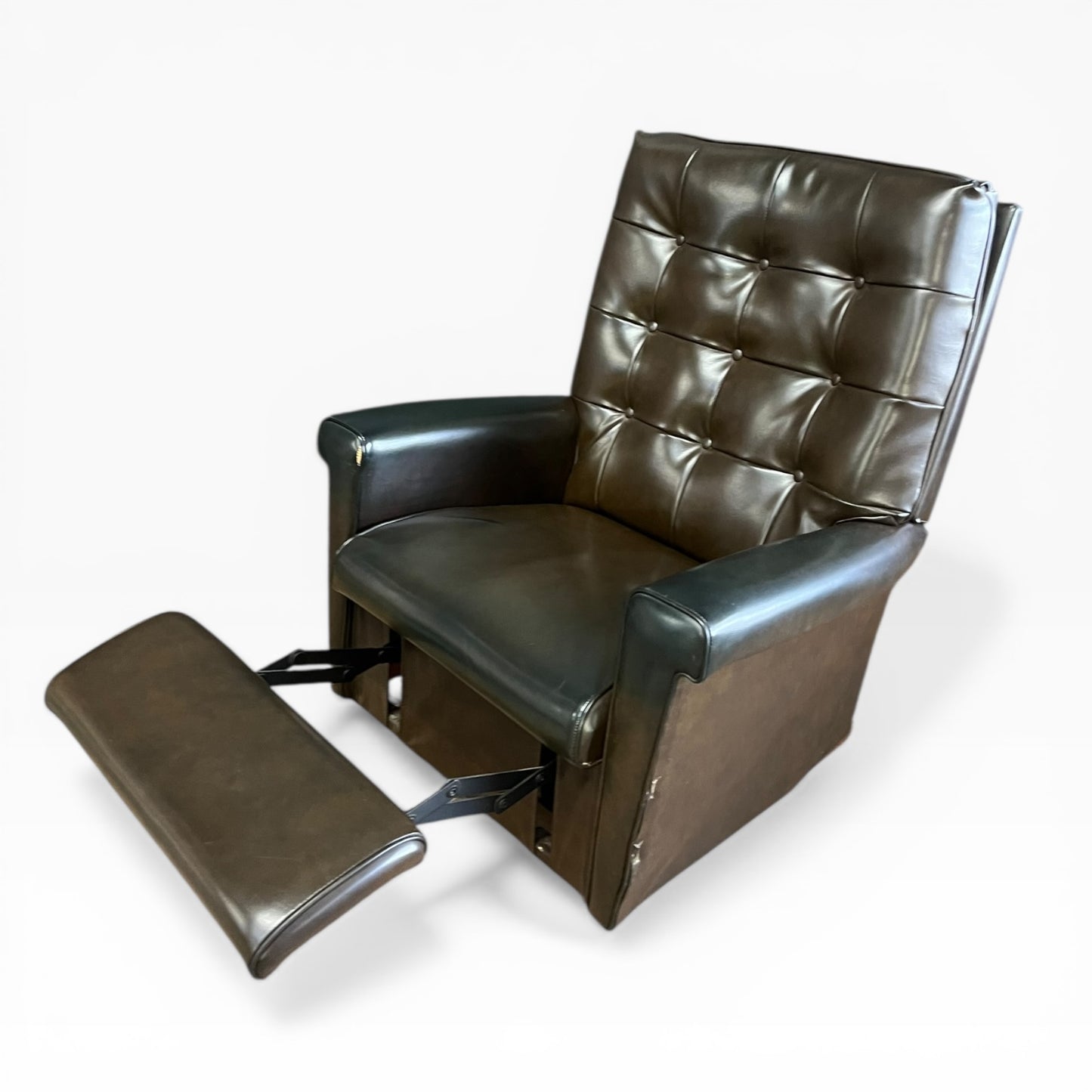 Brownish Black Jason Reclining Lounge Chair with footrest