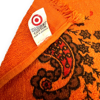 Retro Cotton Orange Tea Towel - Made in Australia by Target