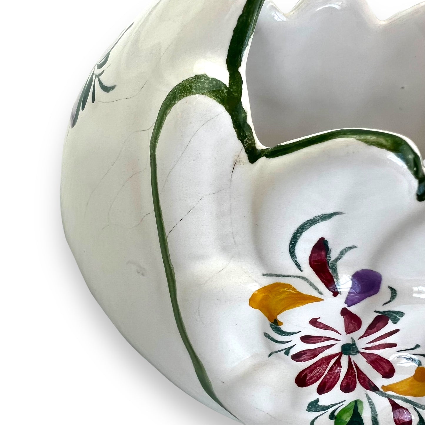 Hand-Painted Swan Planter – Made in Portugal