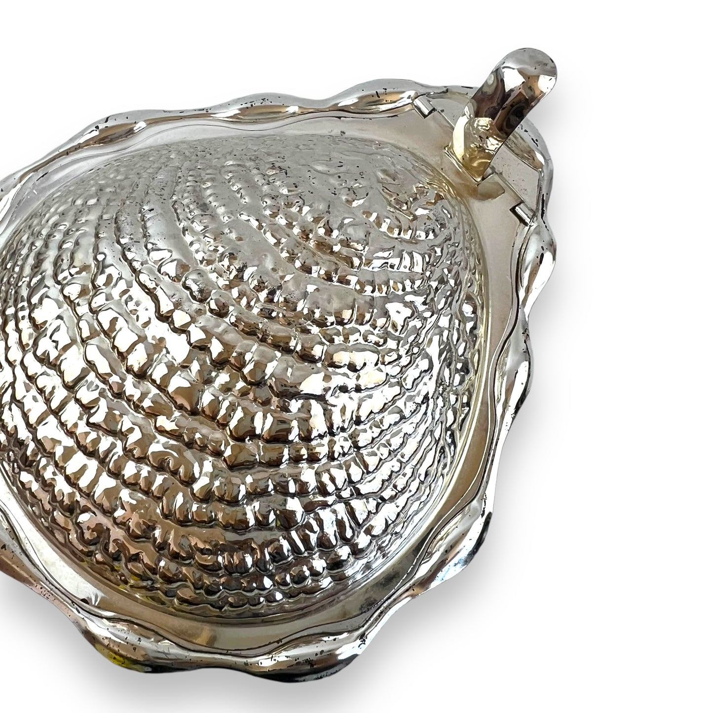 Seashell Trinket Box with Removable Dish