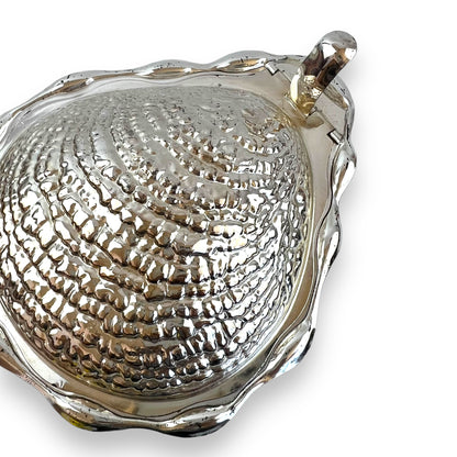 Seashell Trinket Box with Removable Dish