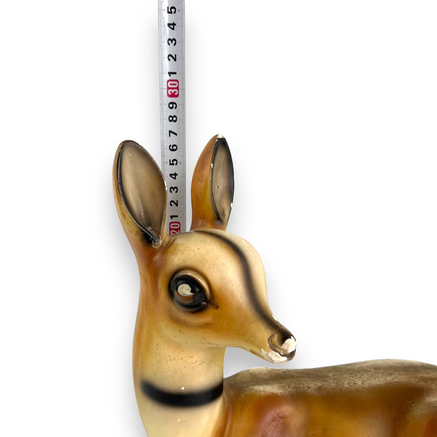 Vintage Chalkware Deer Statue