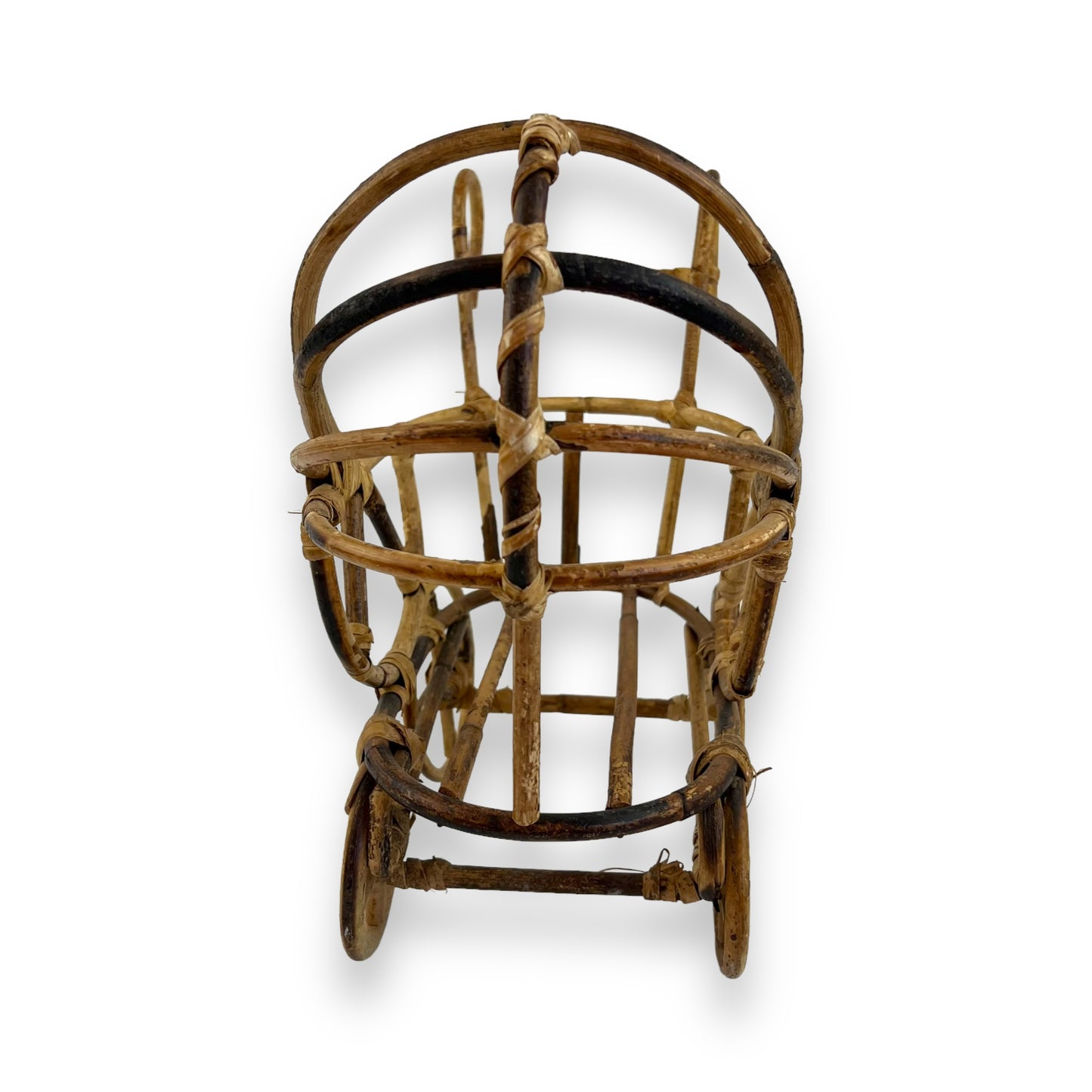 Cane Doll Pram