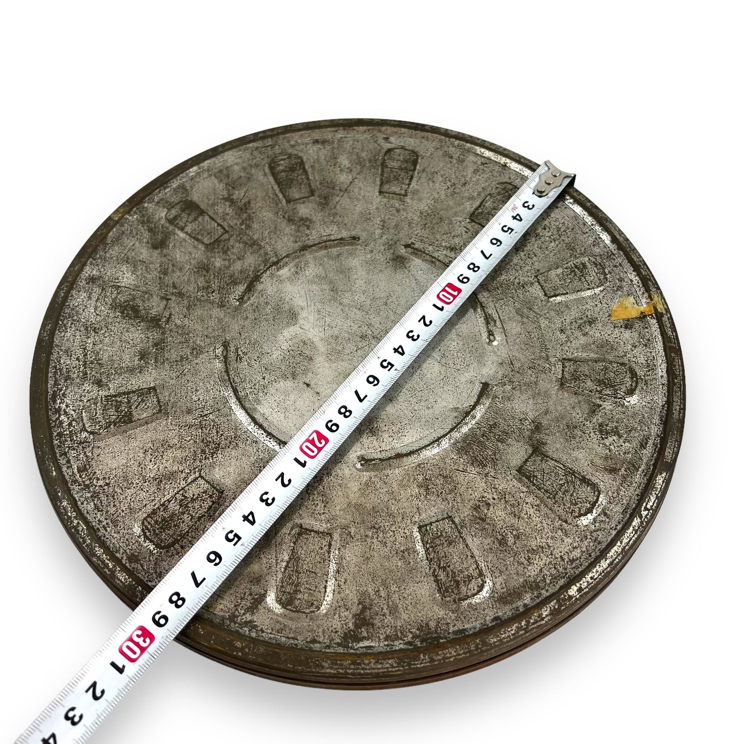 Large vintage film Reel Storage Tin