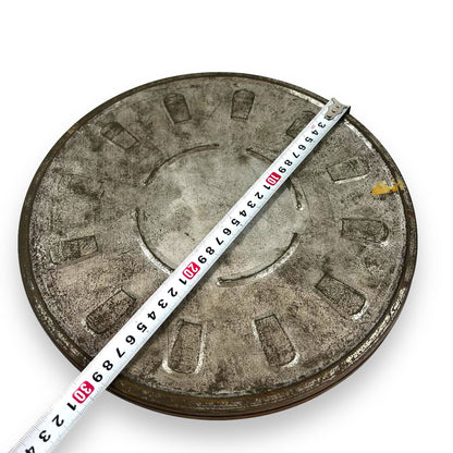 Large vintage film Reel Storage Tin