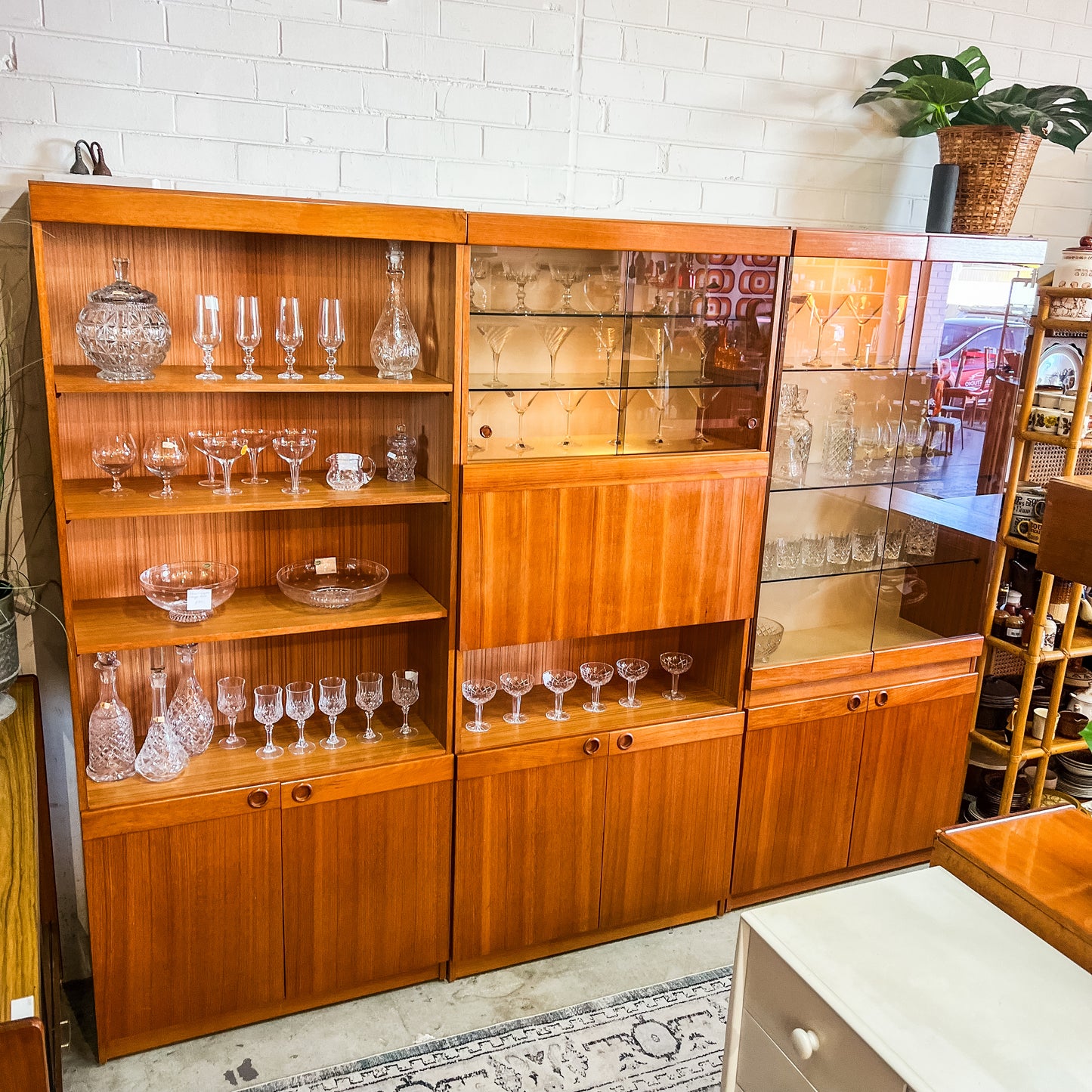 Chiswell Teak Wall Unit