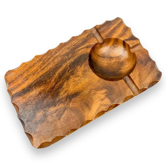 Rectangle Wooden Ashtray
