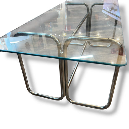 Chrome & Glass Coffee Table