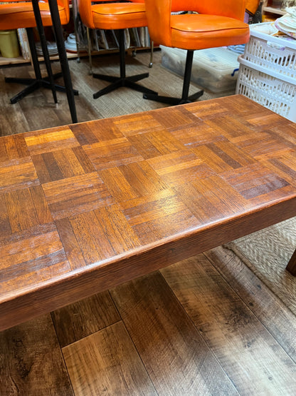 Parquetry Rectangle Coffee Table