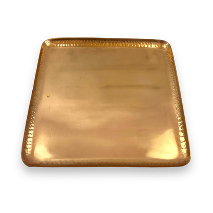 Copper Square Serving Tray