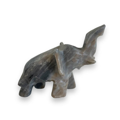 Stone carved elephant ornament