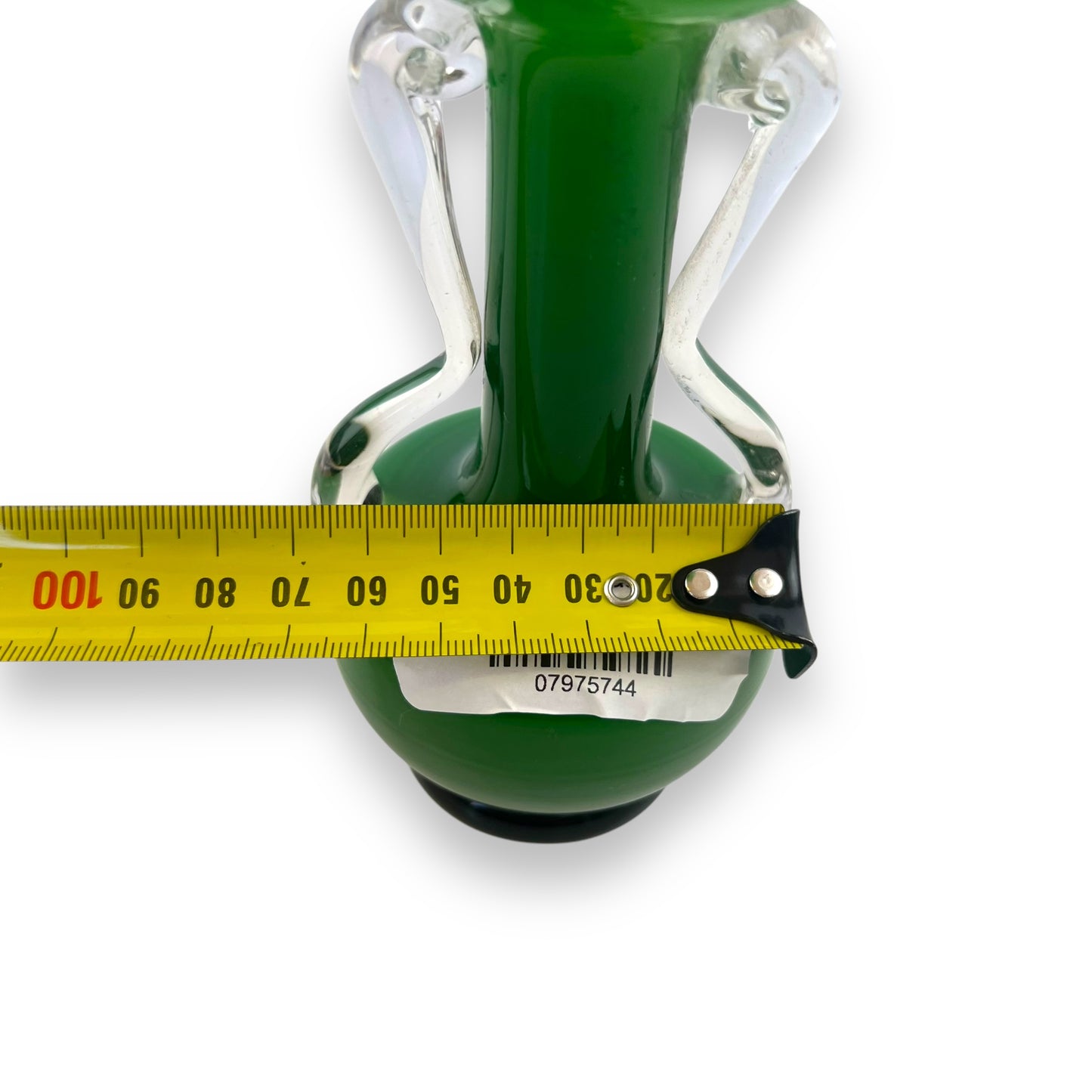 Green Art Glass Vase
