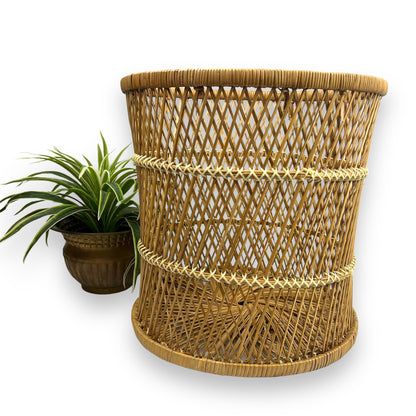 Cane Basket / Table Round