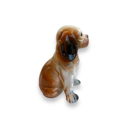 Bone China Dog Figurine