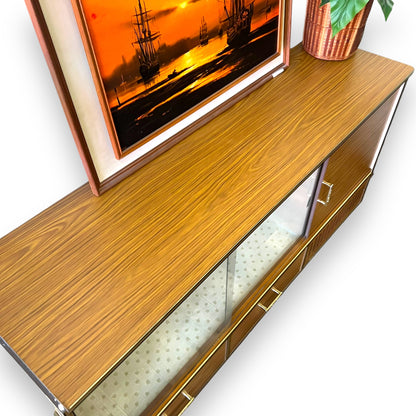 Huntly Furniture Sideboard with inbuilt record player & speakers